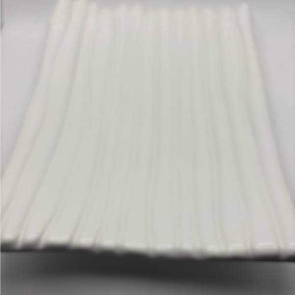 White Asparagus Ceramic Tray/Plate - Picture 2 of 10